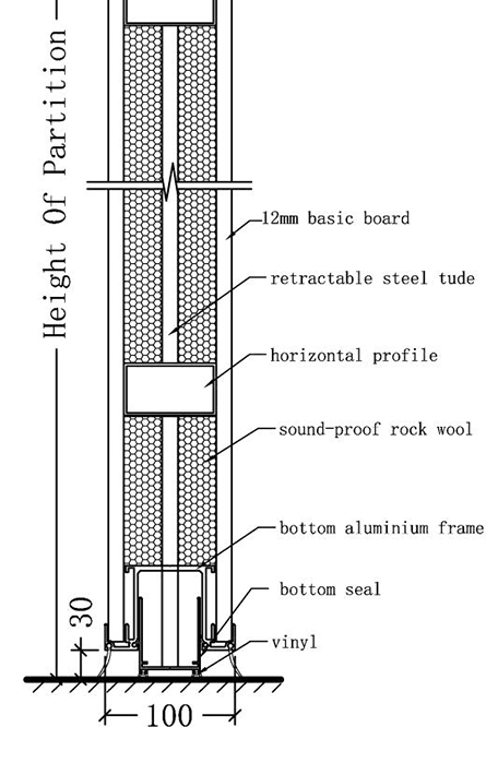 sliding glass partition walls partition operable movable crowne