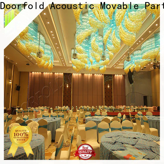 Doorfold flexible sliding room partitions high-end