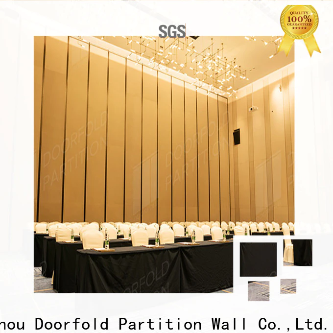 Doorfold top brand soundproof room dividers partitions oem&odm fast delivery