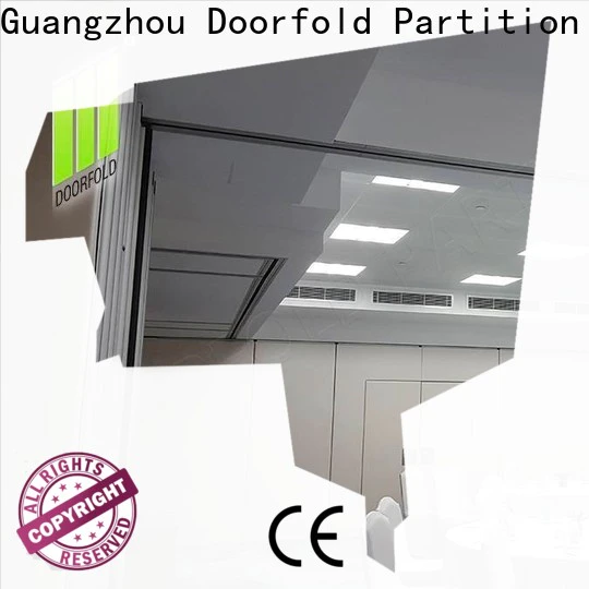 Doorfold collapsible modern partition for expo
