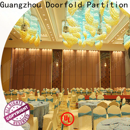 Doorfold custom indoor partition wall best factory price