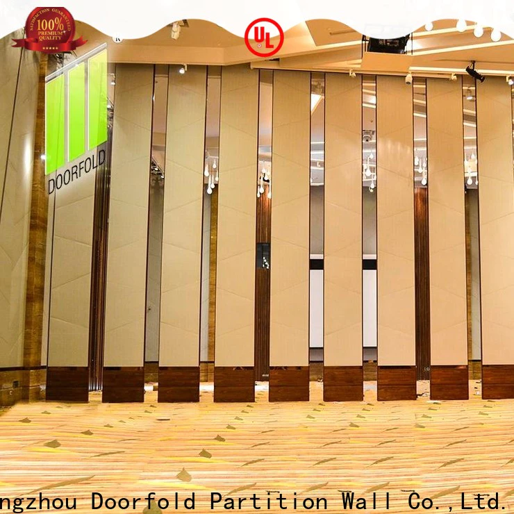 Doorfold sliding folding partition cheapest factory price