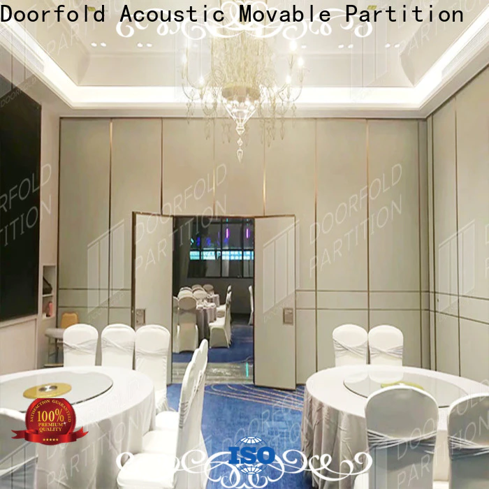 Doorfold popular retractable room partitions oem&odm fast delivery