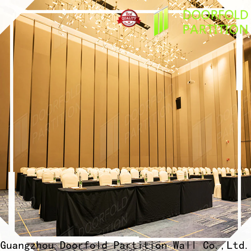 Doorfold popular soundproof room dividers partitions easy installation fast delivery