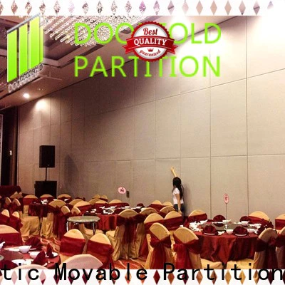 Doorfold commercial Sliding Partition Wall for Hotel cheapest factory price for restaurant
