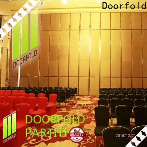 Doorfold room partition wall free design conference