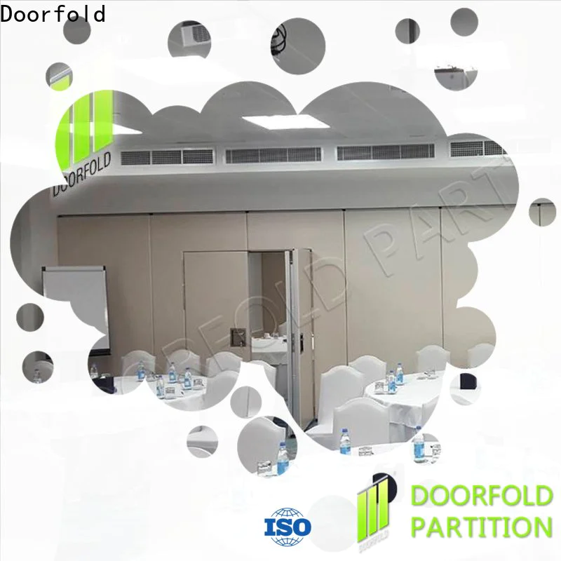 retractable modern partition acoustic for conference room