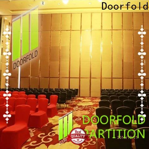 Doorfold conference room partition walls fast delivery decoration