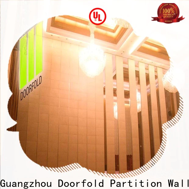 Doorfold sliding folding partition cheapest factory price