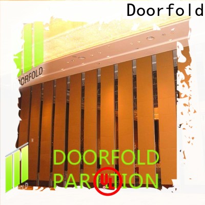 Doorfold operable conference room partition walls free design for office