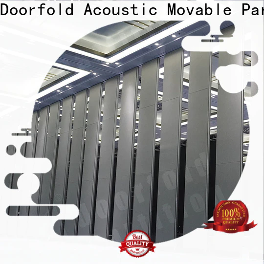 Doorfold sliding folding partition cost-effective