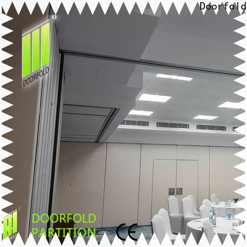 Doorfold soundproof office partitions acoustic for theater