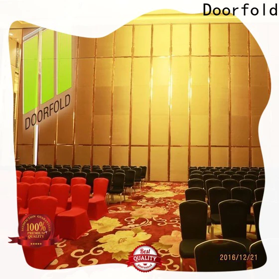 Doorfold hall acoustic movable partitions decoration