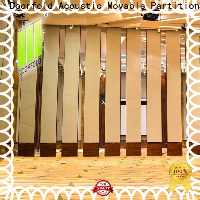 Doorfold Sliding Partition Wall for Hotel simple structure