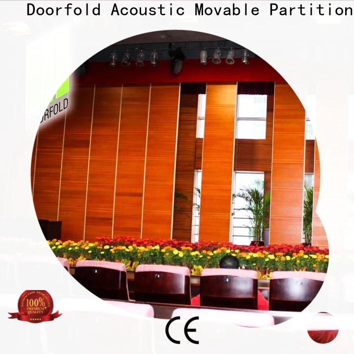 Doorfold acoustic sliding folding partitions movable walls new arrival for conference room