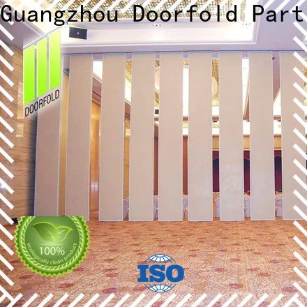 Doorfold sliding room partitions cheapest factory price