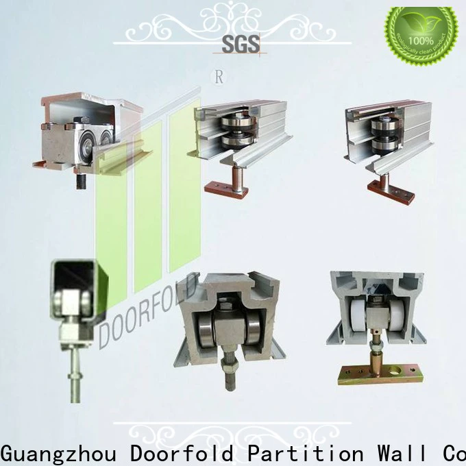 Doorfold restroom partition hardware high-performance for museum