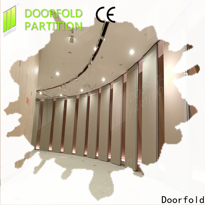 Doorfold popular conference room folding partition wall free design