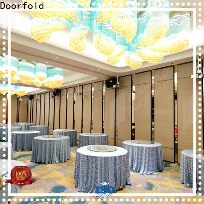 Doorfold large room partitions easy installation best factory price