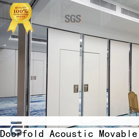 Doorfold custom soundproof room dividers partitions fast delivery