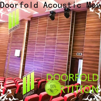 Doorfold soundproof partition wall free delivery for theater