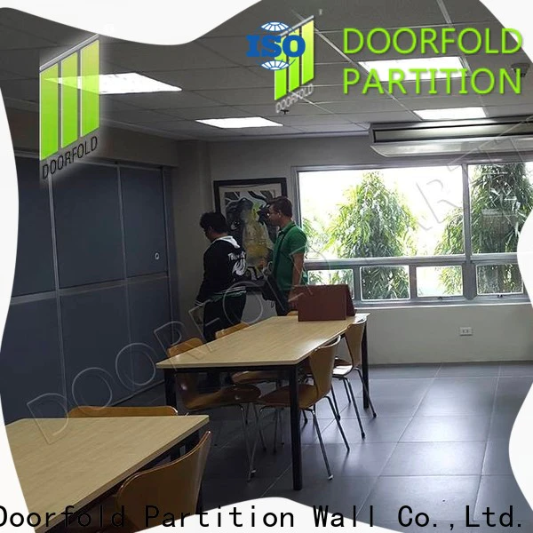 collapsible soundproof partition wall for meeting room