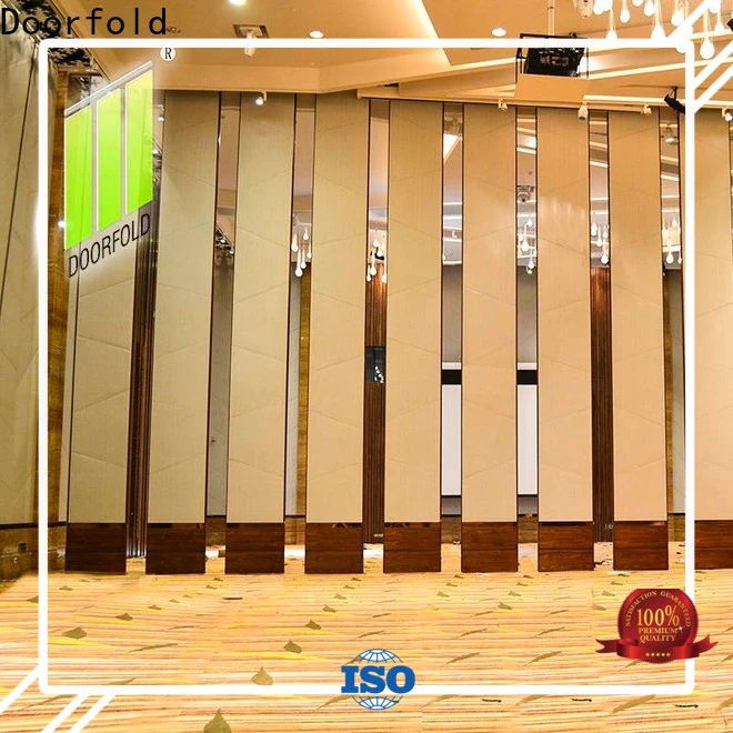 Doorfold Sliding Partition Wall for Hotel cheapest factory price for hotel