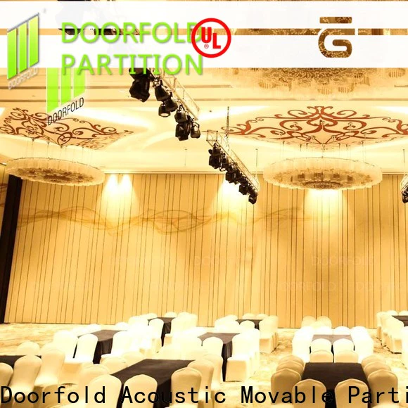 Doorfold room partition wall best supplier for conference centers