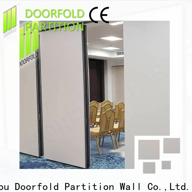 Doorfold custom Folding Partition Wall multi-functional for meeting room