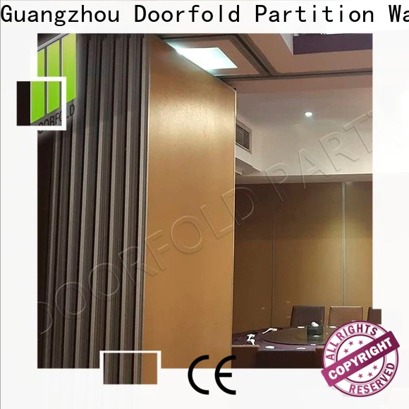 Doorfold sliding folding partition luxury For Soundproof