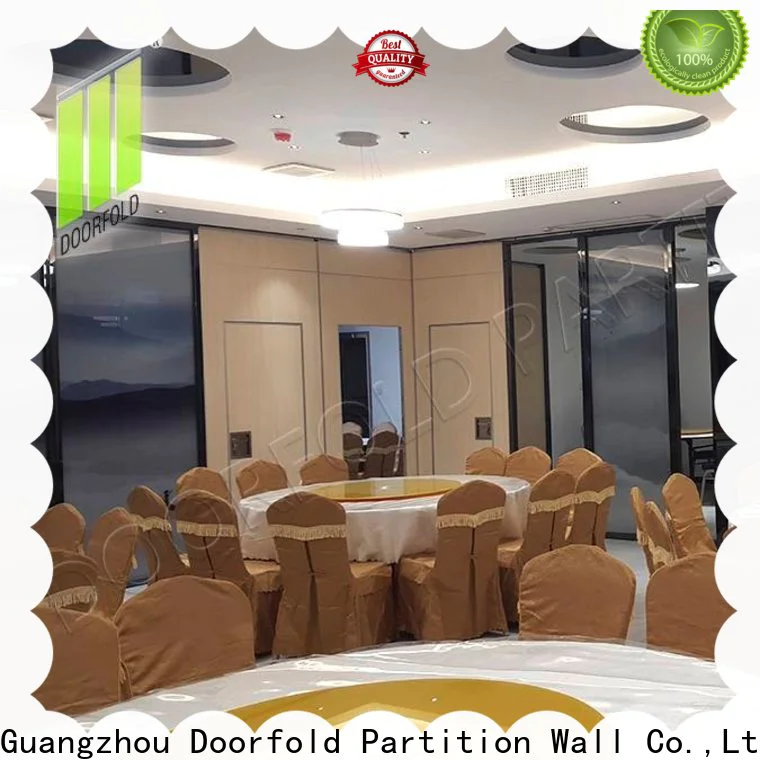 Doorfold flexibility hall acoustic movable partitions made in china decoration