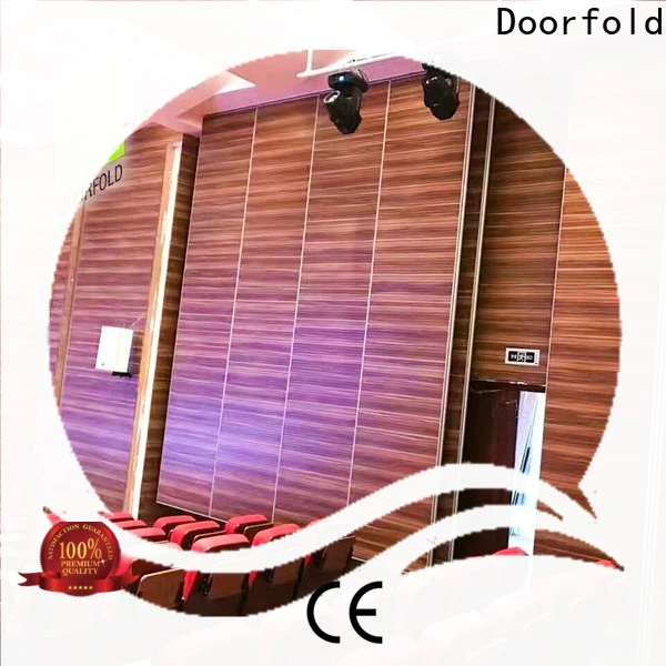 Doorfold acoustic soundproof partition wall made in china for bedroom