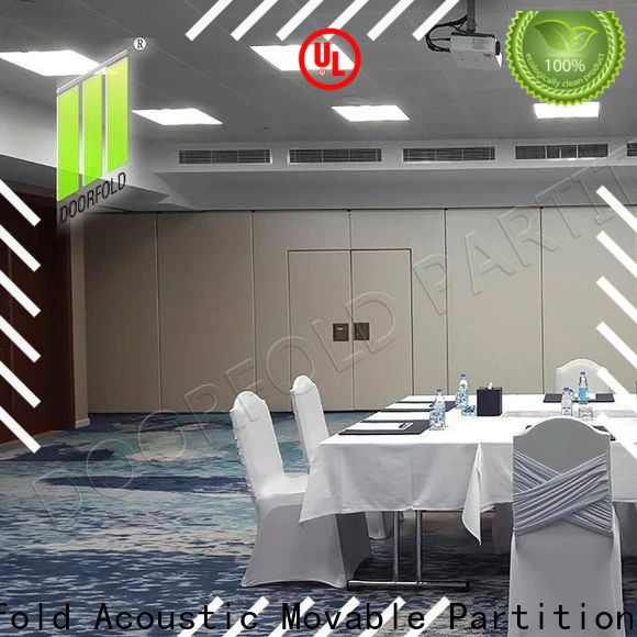 commercial sliding room partitions manufacturer for conference room