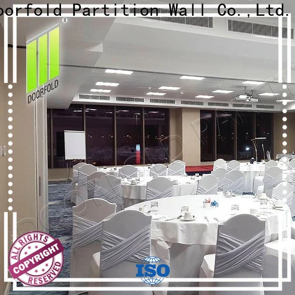 acoustic sliding folding partitions movable walls manufacturer for conference room