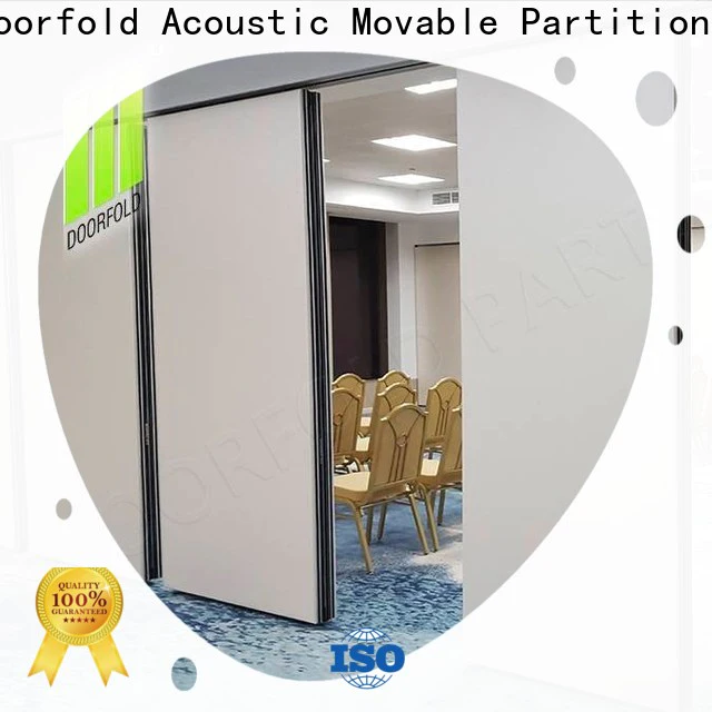 Doorfold custom portable office partitions vendor for restaurant