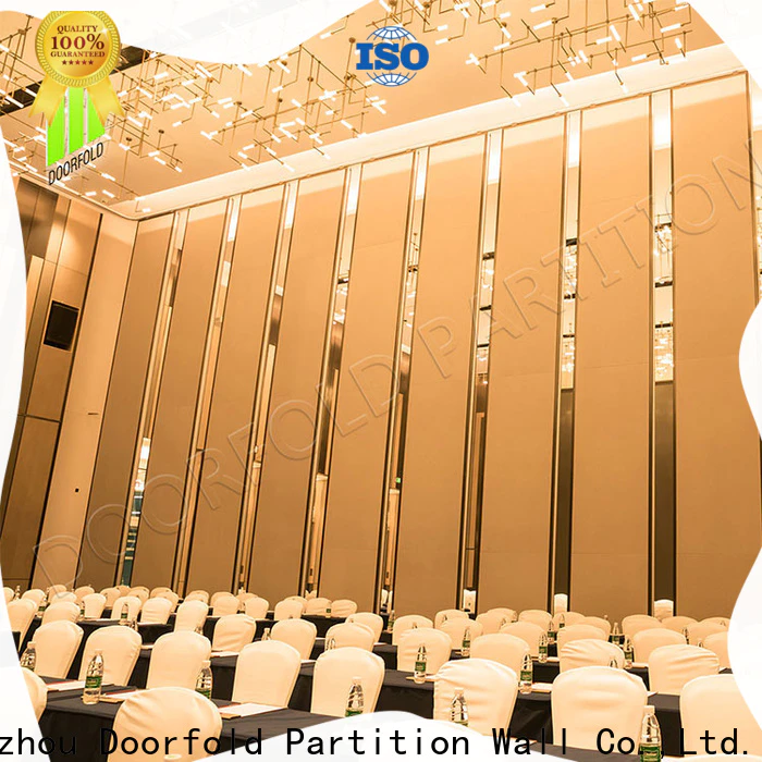 Doorfold folding screen multi-functional conference