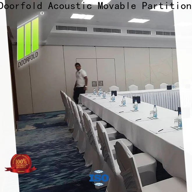 foldable glass partition free design for conference
