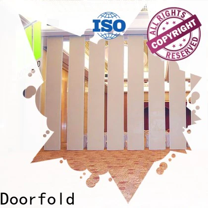 Doorfold sliding folding partition manufacturer for hotel