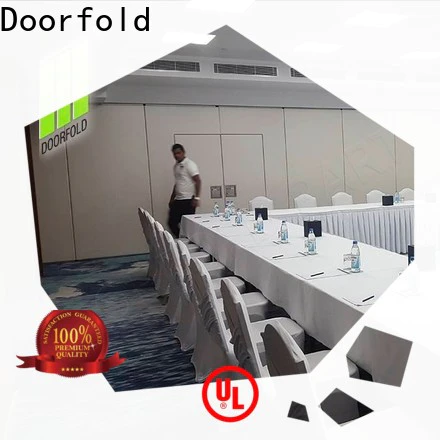 cost-effective foldable glass partition free design for meeting room