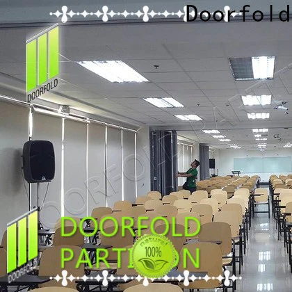 Doorfold affordable price unique room dividers oem&odm for commercial room
