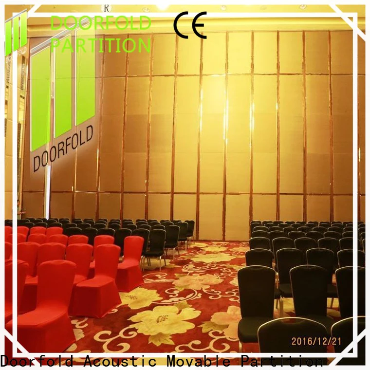 Doorfold Fast-installation folding partition wall easy-installation conference