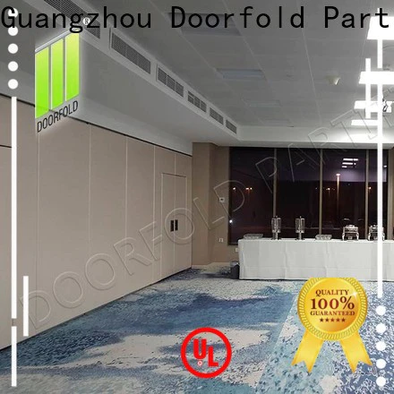 sliding wall dividers cheapest factory price for International Hotel