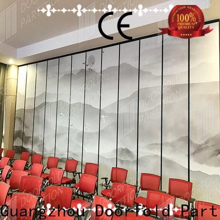 Doorfold solid partition wall fast delivery factory