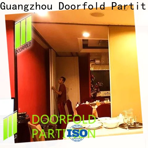 Doorfold Sliding Partition for Commercial Room fast delivery for hotel