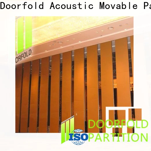 Doorfold Fast-installation room partition wall smooth movement conference