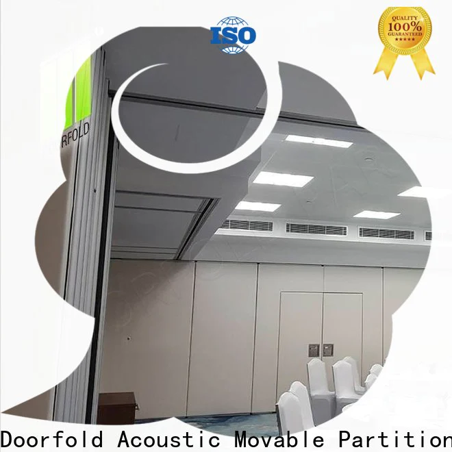 Doorfold soundproof room dividers for theater
