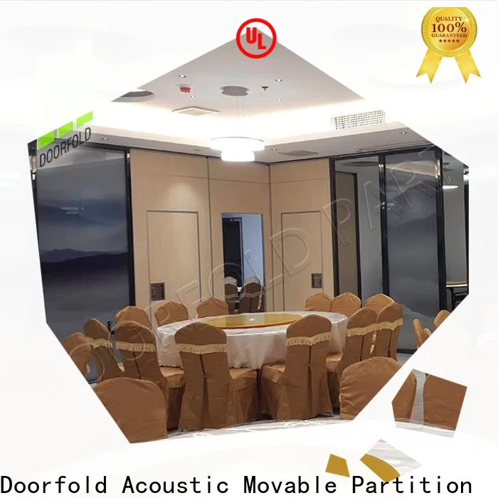 Doorfold conference room partition walls easy-installation decoration