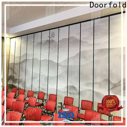 Doorfold popular meeting room partitions manufacturer free design