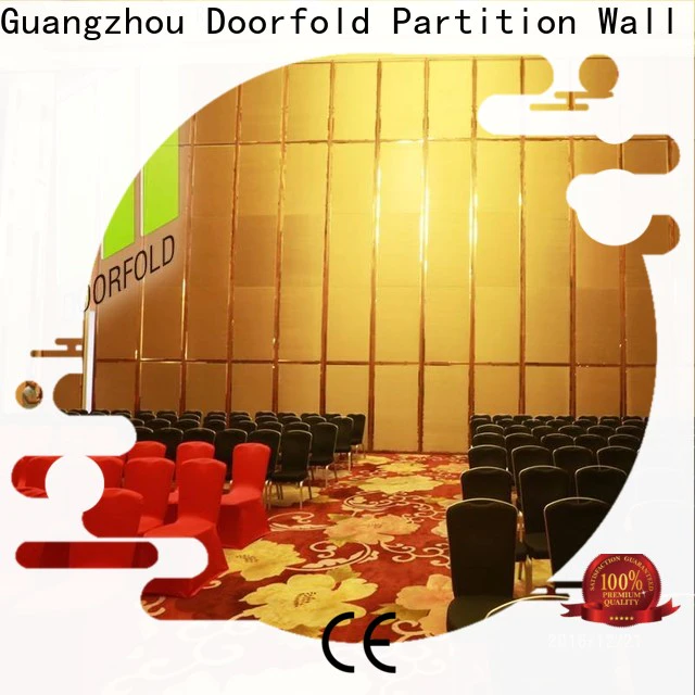 Doorfold folding partition wall made in china conference