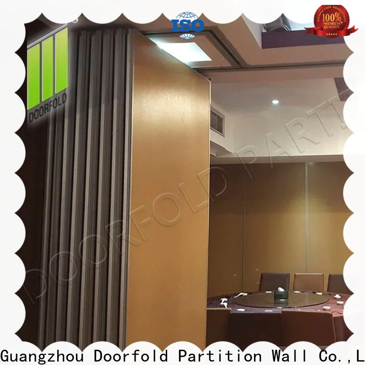 Doorfold worldwide Sliding Partition Wall for Hotel cheapest factory price for office
